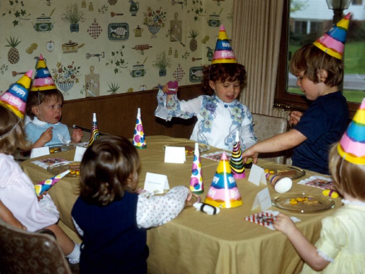  at Dave's second birthday, May 1973